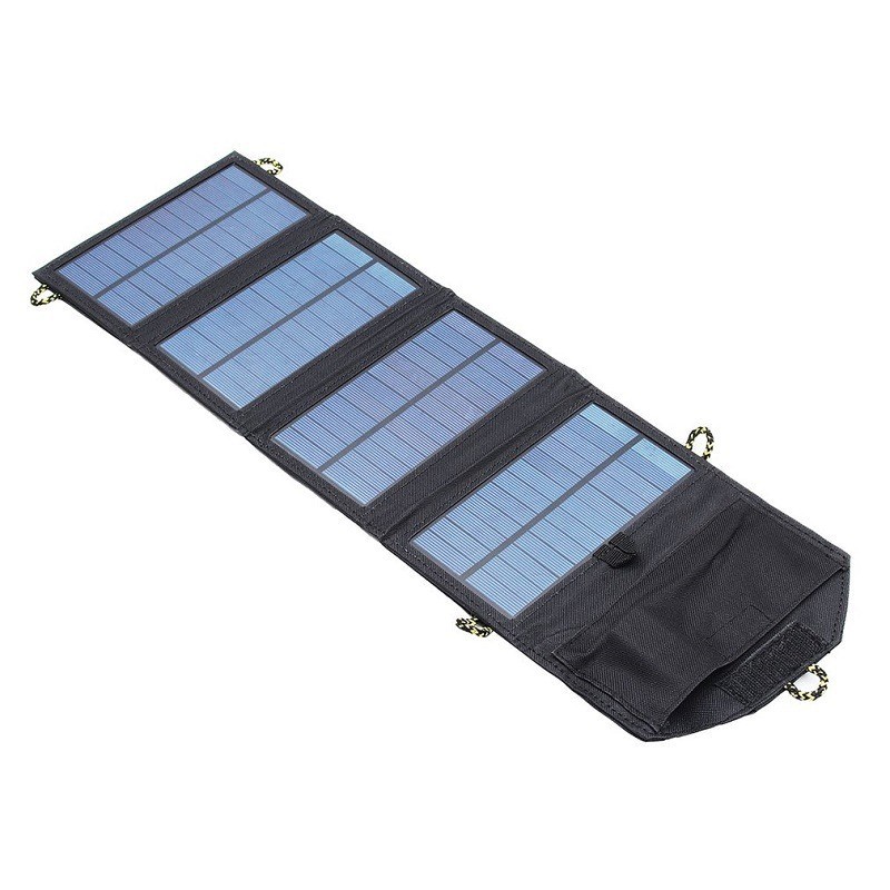 Paneli diellor i palosshëm 7W 5V Moduli i tensionit të qëndrueshëm Porta USB Karikim i sigurt për celularët