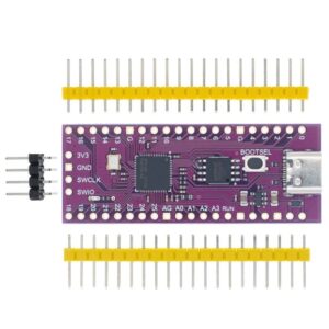 Raspberry Pi Pico Board RP2040 me dy bërthama 264 KB Mikrokompjuterë me fuqi të ulët ARM Procesor Cortex-M0+ me performancë të lartë Usb-c