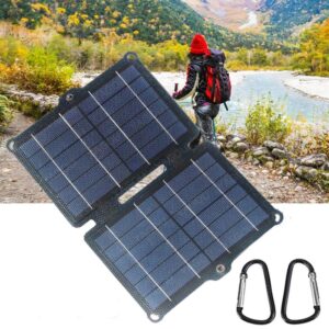 Panel diellor 8W 5V i palosshëm Moduli i tensionit të qëndrueshëm Karikim i dyfishtë i sigurt USB për telefon
