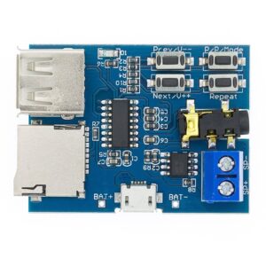 Modul dekoderi MP3 me Karta TF dhe USB Amplifikator të dekodimit audio