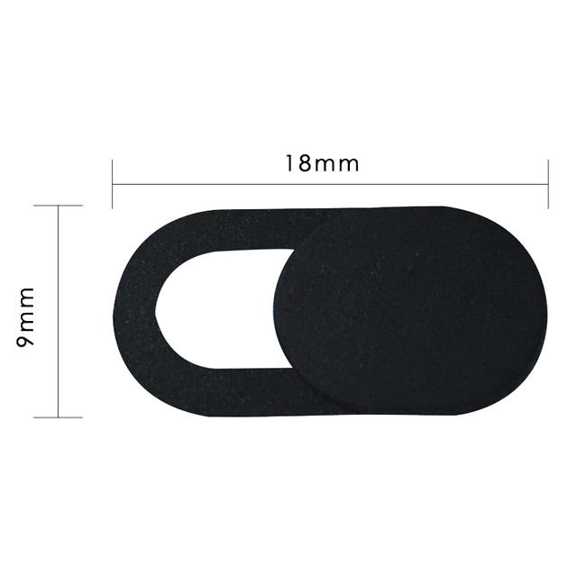 Ngjitëse për kapakun e ueb-kamerës për telefon iPad PC Macbook antispiun për kamerat Ngjitëse universale (10 copë)