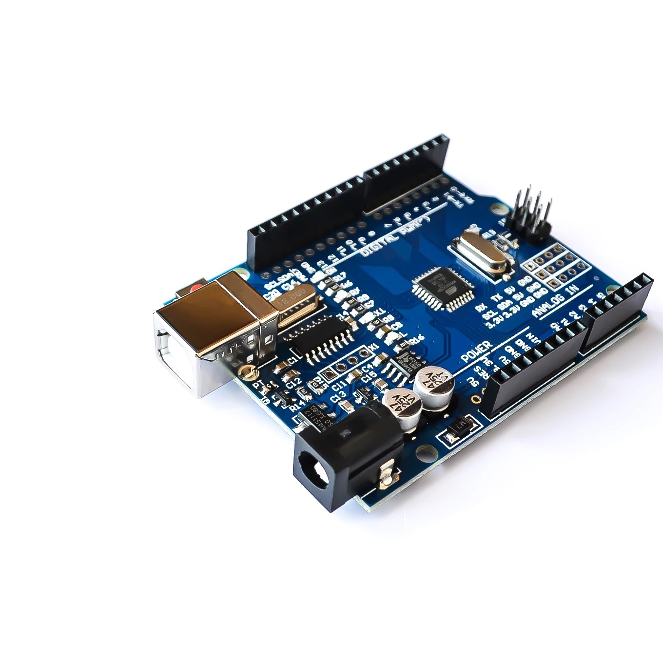 Set Arduino UNO R3 ATMEGA16U2 me cilësi të lartë + Kabull Usb