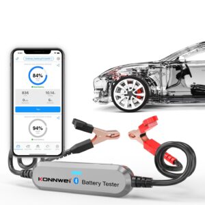Testues i baterisë së makinës me valë Bluetooth BK100 CCA:100-2000 6V 12V me App Multi-gjuhë