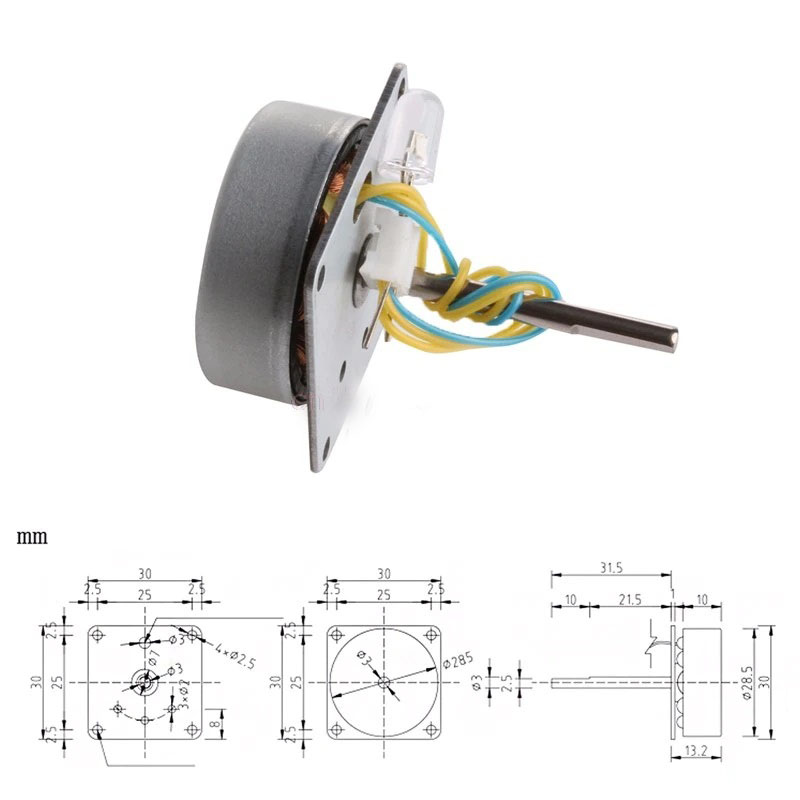 Mini Mikro Turbinë me Erë Gjenerator Alternator AC 12V Cilësi e Lartë