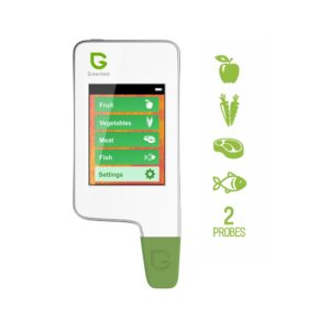 Detektor dixhital i ushqimit për kuzhinën e shtëpisë Greentest 2F për mish, fruta dhe perime