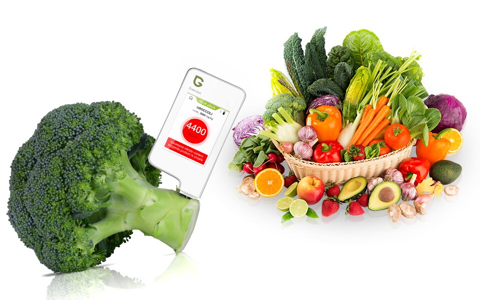 Detektor dixhital i ushqimit për kuzhinën e shtëpisë Greentest 2F për mish, fruta dhe perime