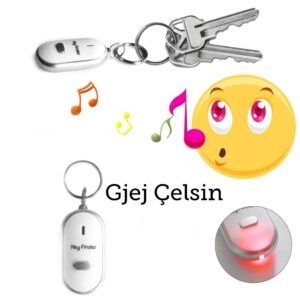 Gjurmuesi i gjetësit të çelësit Alarmi i kontrollit të tingullit anti-humbje