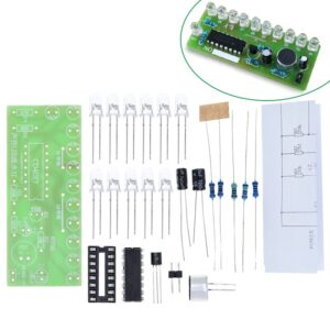 Kit mësimor për të ndërtuar një LED që aktivizohet nëpërmjet zërit
