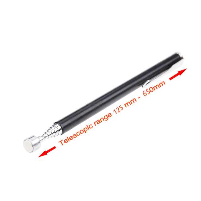 Mini antenë shkop magnetik portativ për kapje të vidave apo bulonave