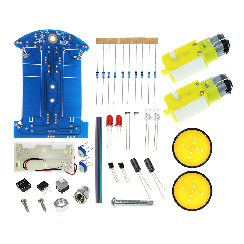 Kompleti D2-1 Linja inteligjente e gjurmimit Kit inteligjent i makinave TT Kompleti elektronik i zgjuar