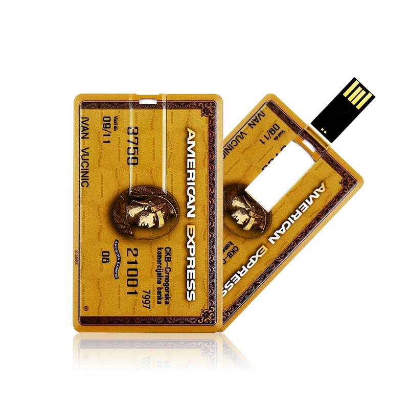 USB Flash Drive si kartë krediti bankare me shpejtësi të lartë 16 GB