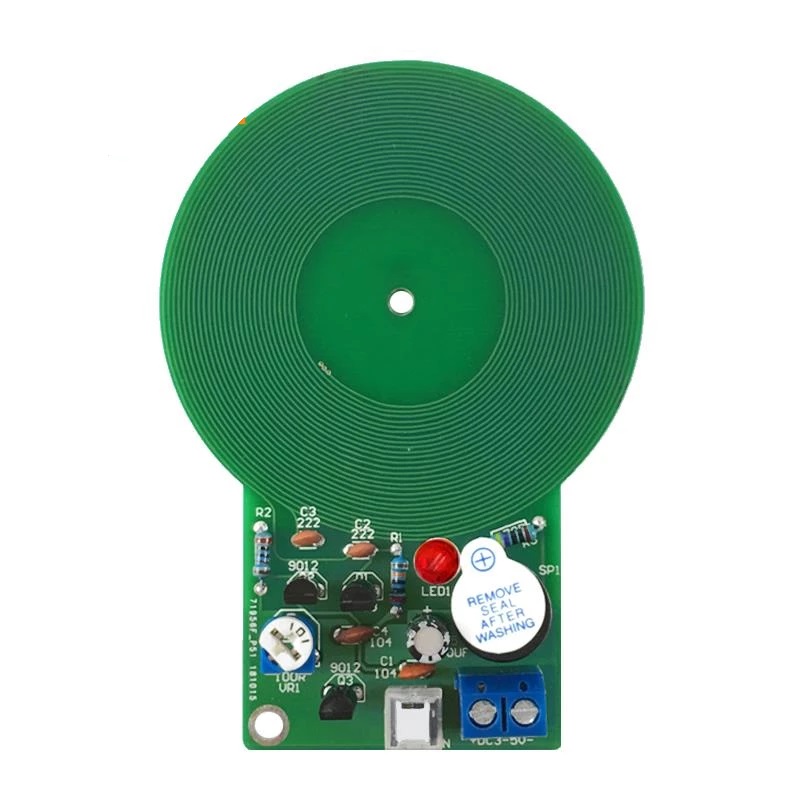 Kit mësimor për të ndërtuar një detektor metalik DC 3V-5V 60mm me sensor pa kontakt