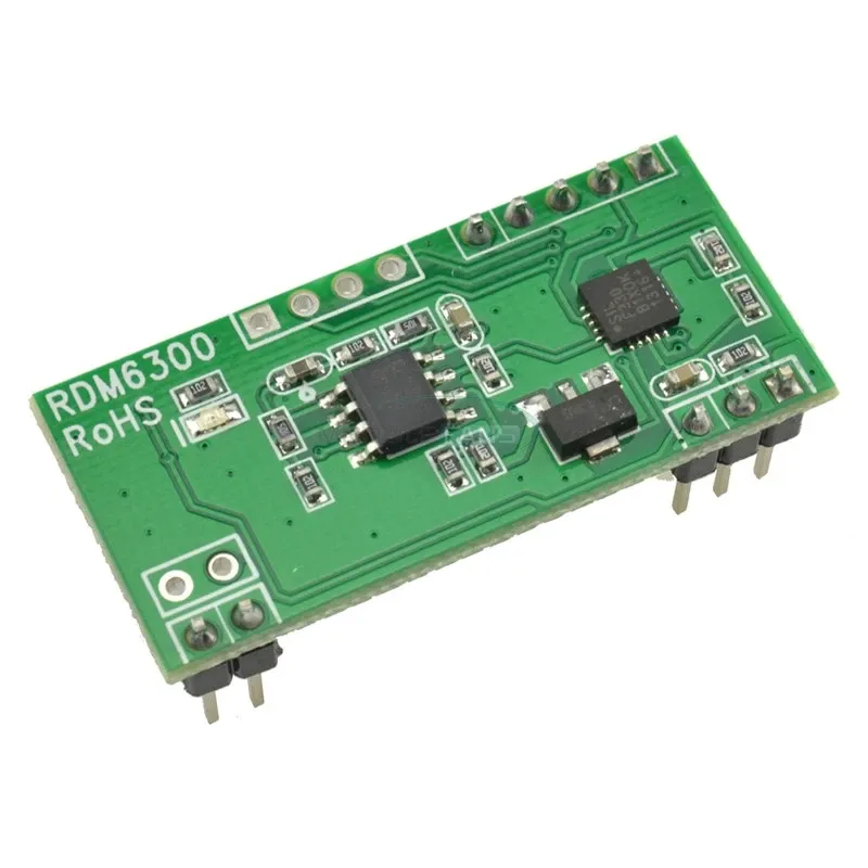 Moduli i lexuesit të kartës së identitetit MCU RDM6300 125 KHz Moduli i daljes serike RFID RF/UART