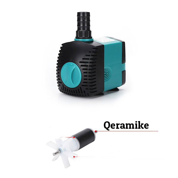 Pompë uji zhytëse akuariumi ose shatërvani pa zhurm 220V 3W