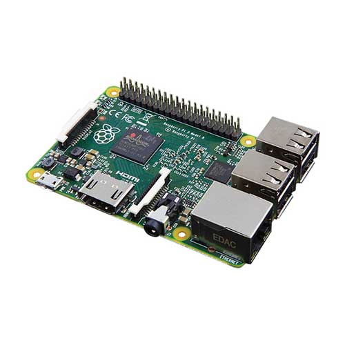 Raspberry Pi 2 Model B Origjinal, 1GB RAM Prodhuar në UK element 14 + LCD touch screen + Wifi usb + 16 GB Sd Card