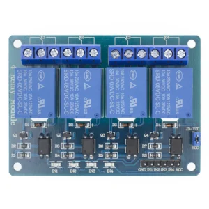 Modul rele 5v 4 kanalesh me dalje optobashkues X Way për Arduino