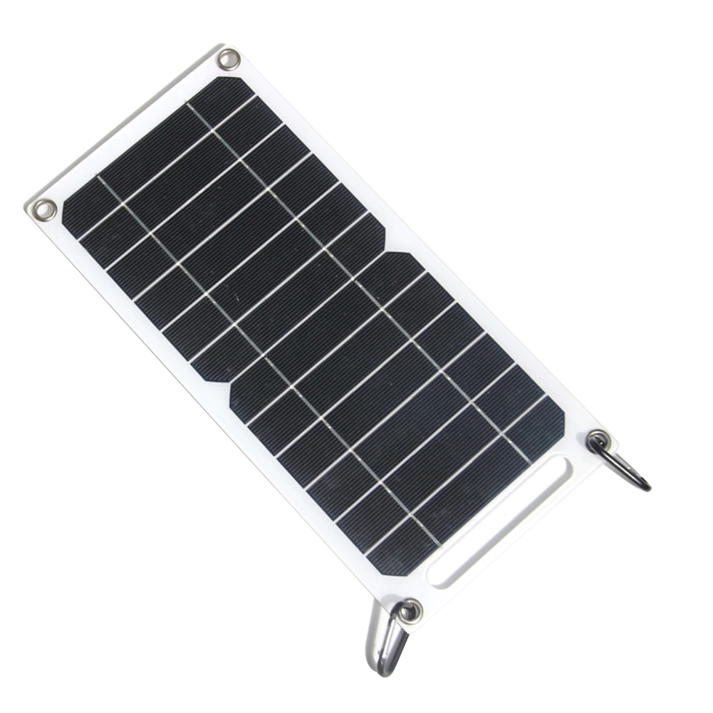 Panel diellor USB me fuqi të lartë 5V për telefon celular Kamping në natyrë i papërshkueshëm nga uji