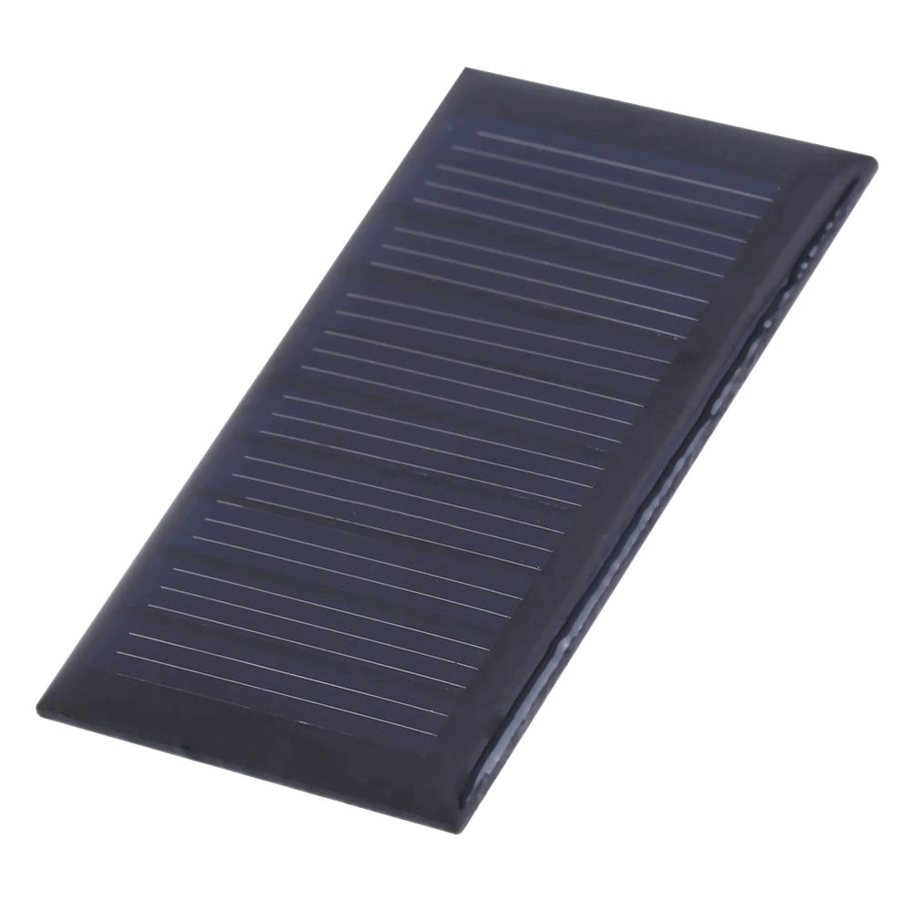 Paneli diellor 30mA 5V 0,15W Standard epoksid polikristalor silikoni Moduli i karikimit të fuqisë së baterisë 53*33mm Mini qelizë diellore