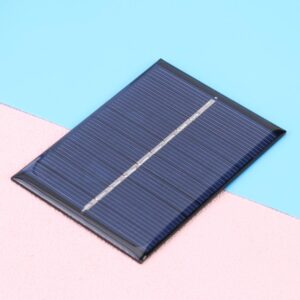 Paneli diellor 5V 0,6W 2 panel diellor monokristalor me përmasa 80x55mm
