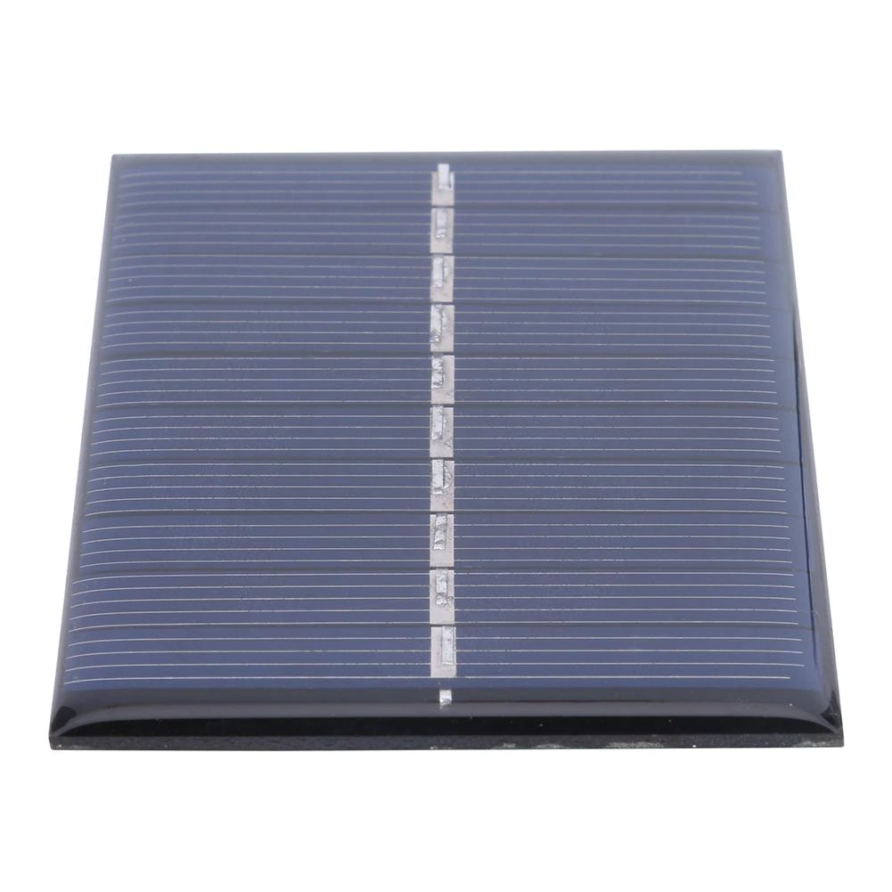 Paneli diellor 5V 0,6W 2 panel diellor monokristalor me përmasa 80x55mm