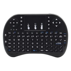Tastierë me prekje 2.4G anglisht për Android TV Box Tastierë mini pa tel
