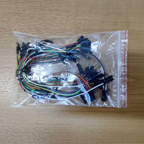 50 copë Tela të reja pa saldim fleksibël për Breadboard Të ndryshëm M/M F/F M/F