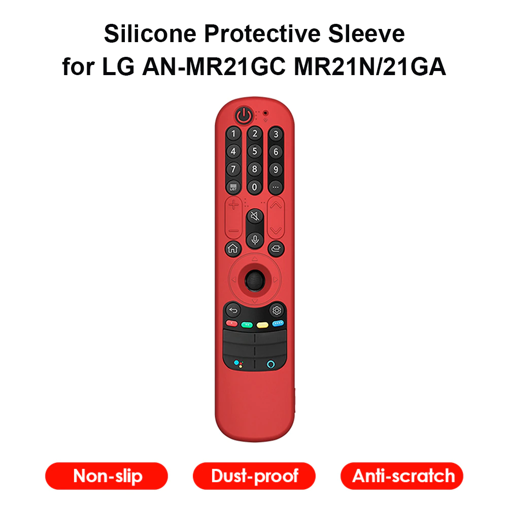 Mbules telekomande mbrojtëse silikoni për televizorin inteligjent LG AN-MR21 AN-MR21GC Për telekomandën LG OLED