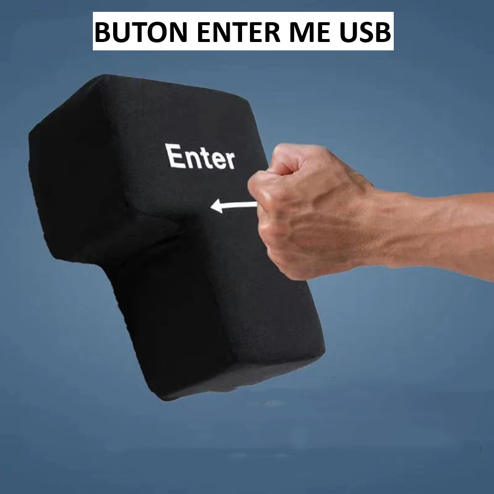 Buton i madh Enter antistres për Kompjuter