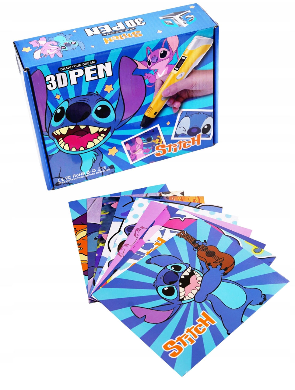 Stilolaps 3D Stitch, krijoni objekte 3D